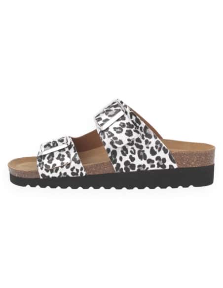 Model Leo Silver D'Torres®, Anatomical Sandal With Cushioned Insole, Comfortable And Suitable For Delicate Feet.