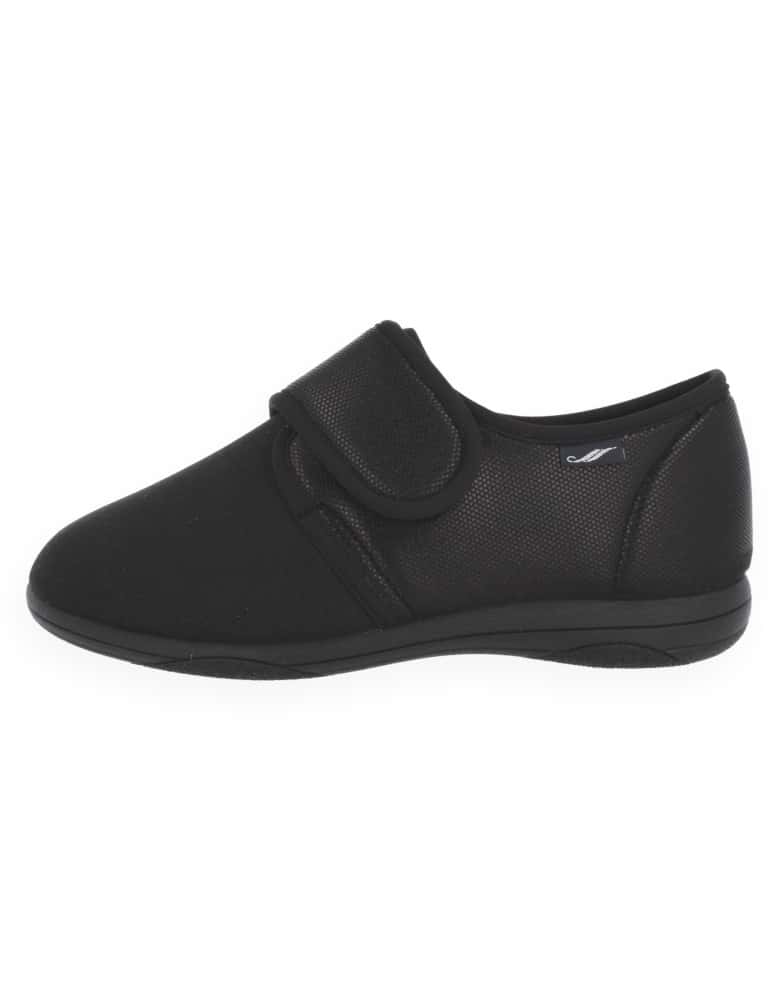 ZAPATILLA DORA NEGRO D'TORRES®, PARA PIES...