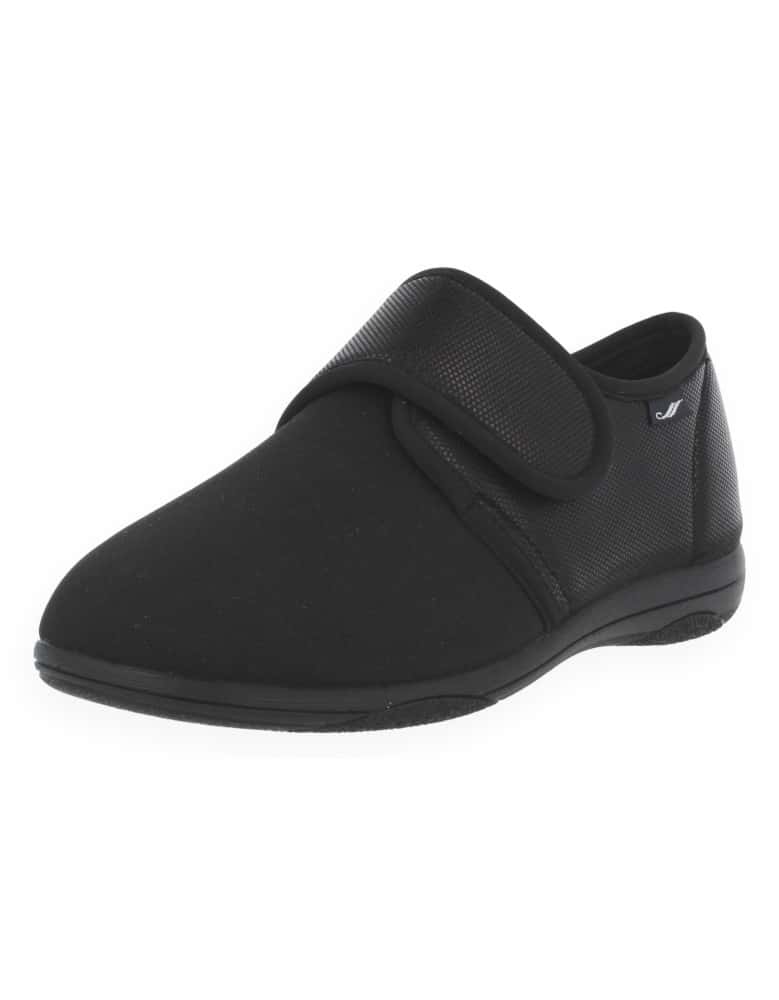 Slippers FOR DELICATE FEET WOMEN , DORA BLACK