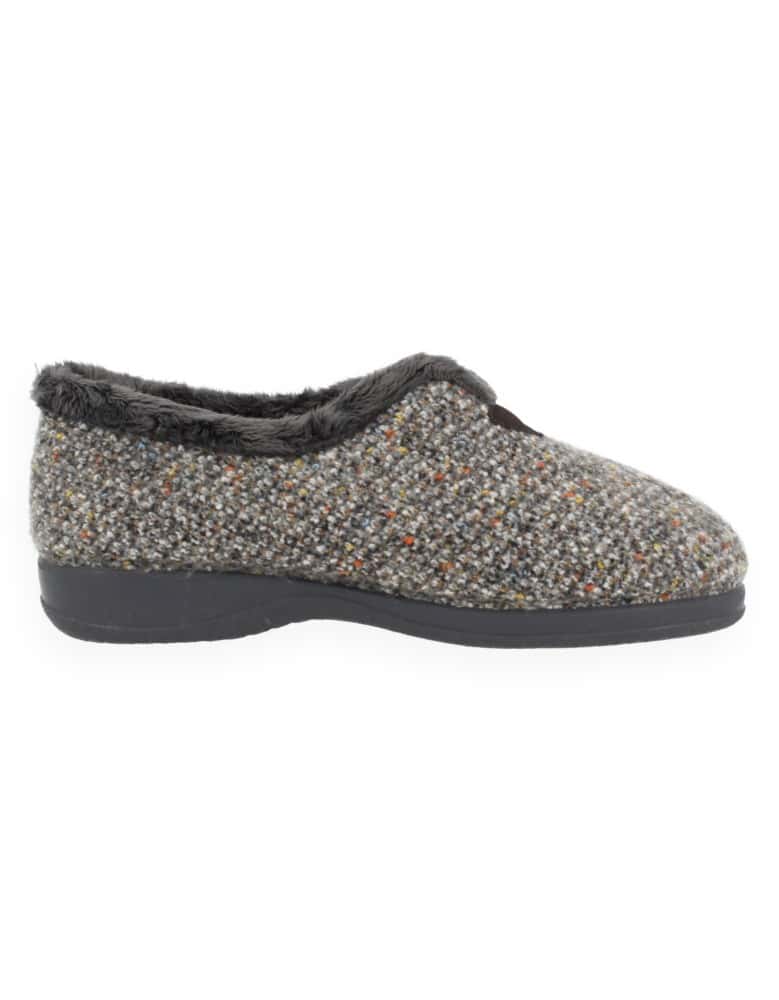 ZAPATILLA SOFTY GRIS D'TORRES®, CÓMODA PARA...