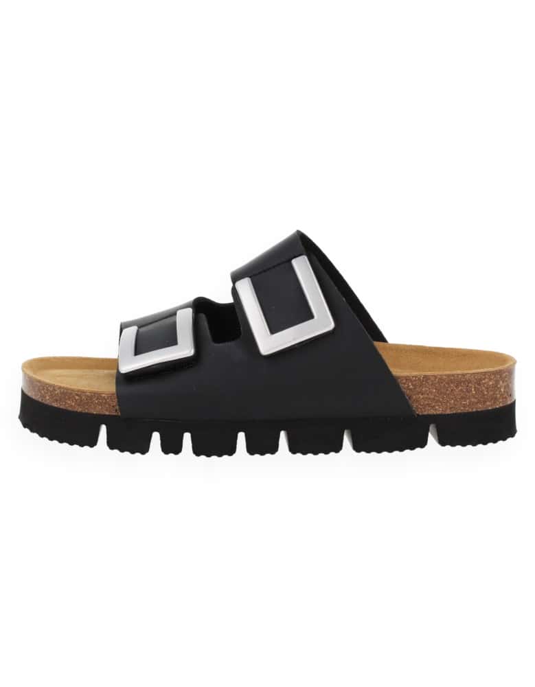 SANDALIA MONACO 2 TIRAS NEGRO - D'Torres®,...