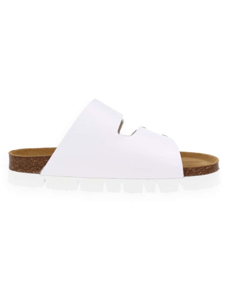 MONACO SANDAL 2 STRAPS WHITE - D'Torres®,...