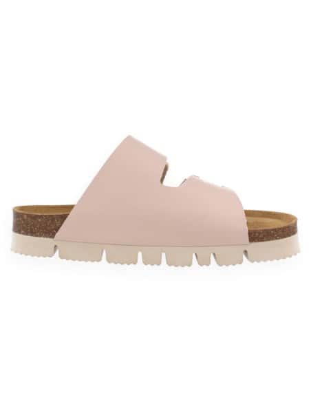 MONACO SANDAL 2 STRAPS PINK - D'Torres®, COMFORTABLE AND ELEGANT WITH CUSHIONED ANATOMICAL FOOTBED.
