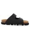 Sandalia Corfú 2 Tiras Negro D'Torres® | Confort Urbano NubeFit™