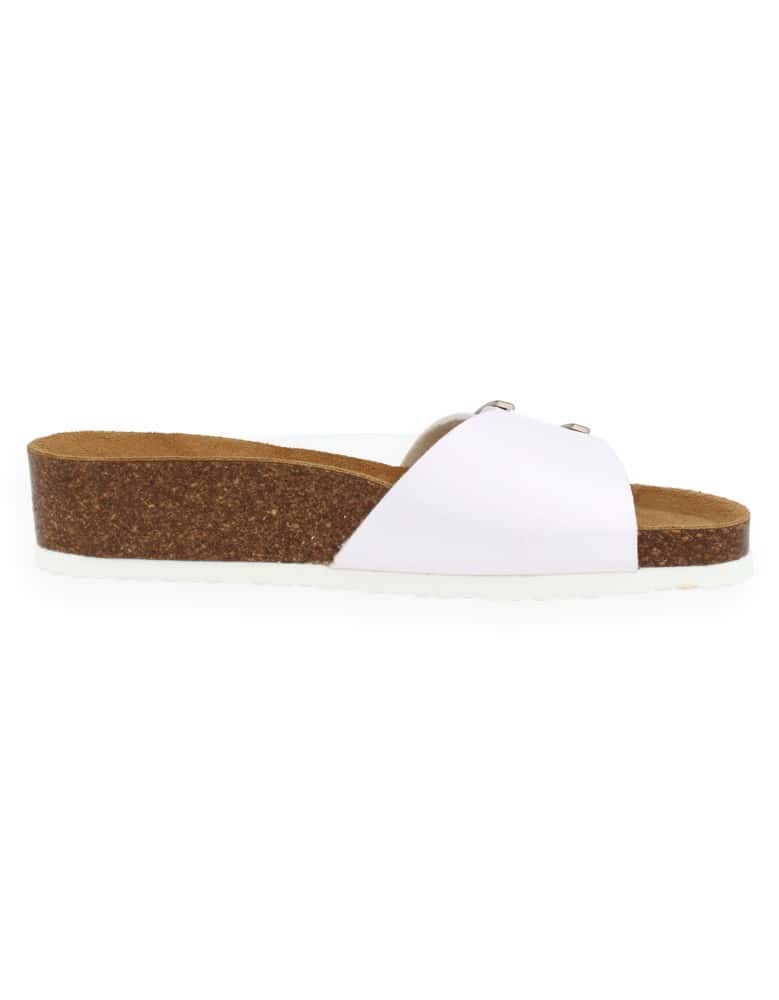 Sandalia Monaco Mule Blanco D'Torres® | Confort...