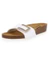 Sandalia Monaco Mule Blanco D'Torres® | Confort Urbano NubeFit™