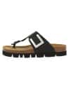 Sandalia Monaco Flip-Flop Negro D'Torres® | Confort Urbano NubeFit™