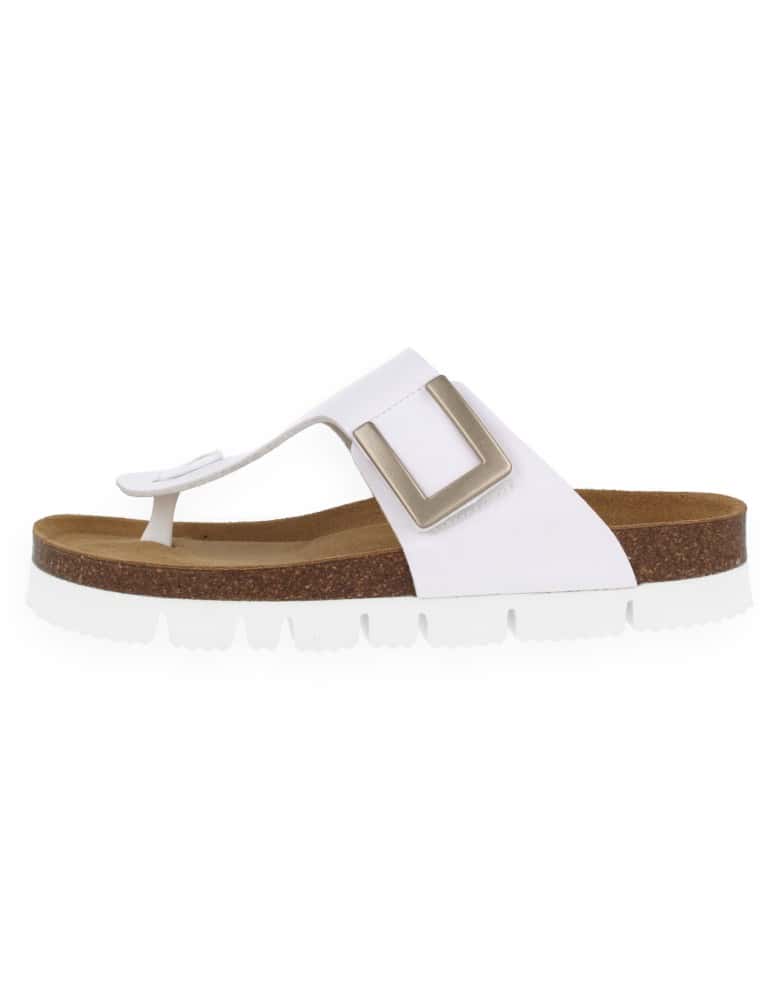 Sandalia Monaco Flip-Flop Blanco D'Torres® |...