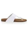 Sandalia Monaco Flip-Flop Blanco D'Torres® | Confort Urbano NubeFit™