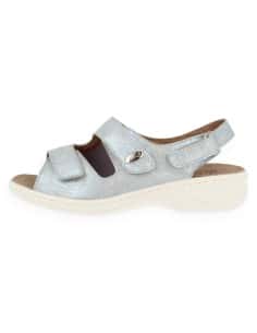 SANDALIA JULIA 2025 PLATA D'Torres®, PARA PIES DELICADOS...