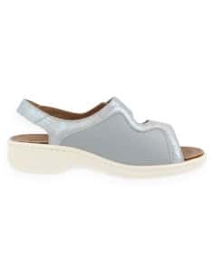 SANDALIA JULIA 2025 PLATA D'Torres®, PARA PIES DELICADOS... 2