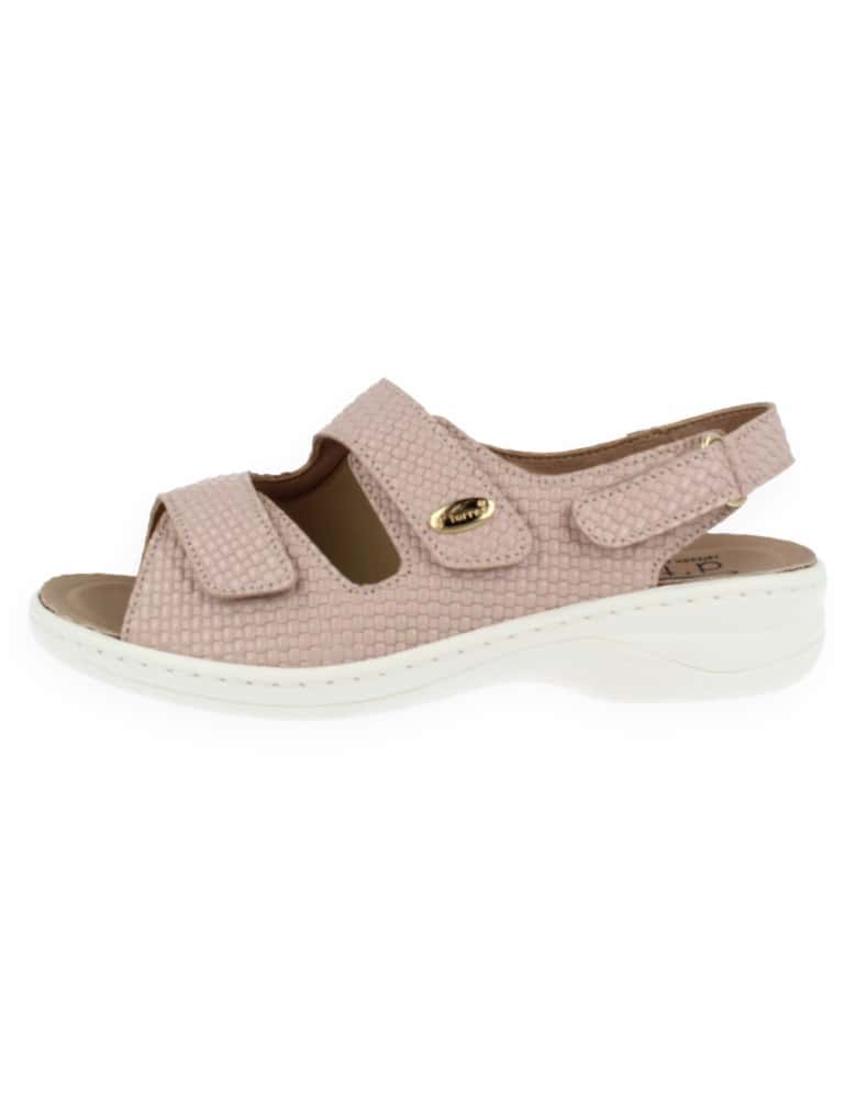 SANDALIA JULIA 2025 ROSA D'Torres®, PARA PIES...