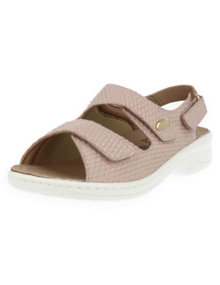 Sandalia Julia 2025 Rosa D'Torres® | DiabCare® Pies Delicados y Anchos con Juanetes