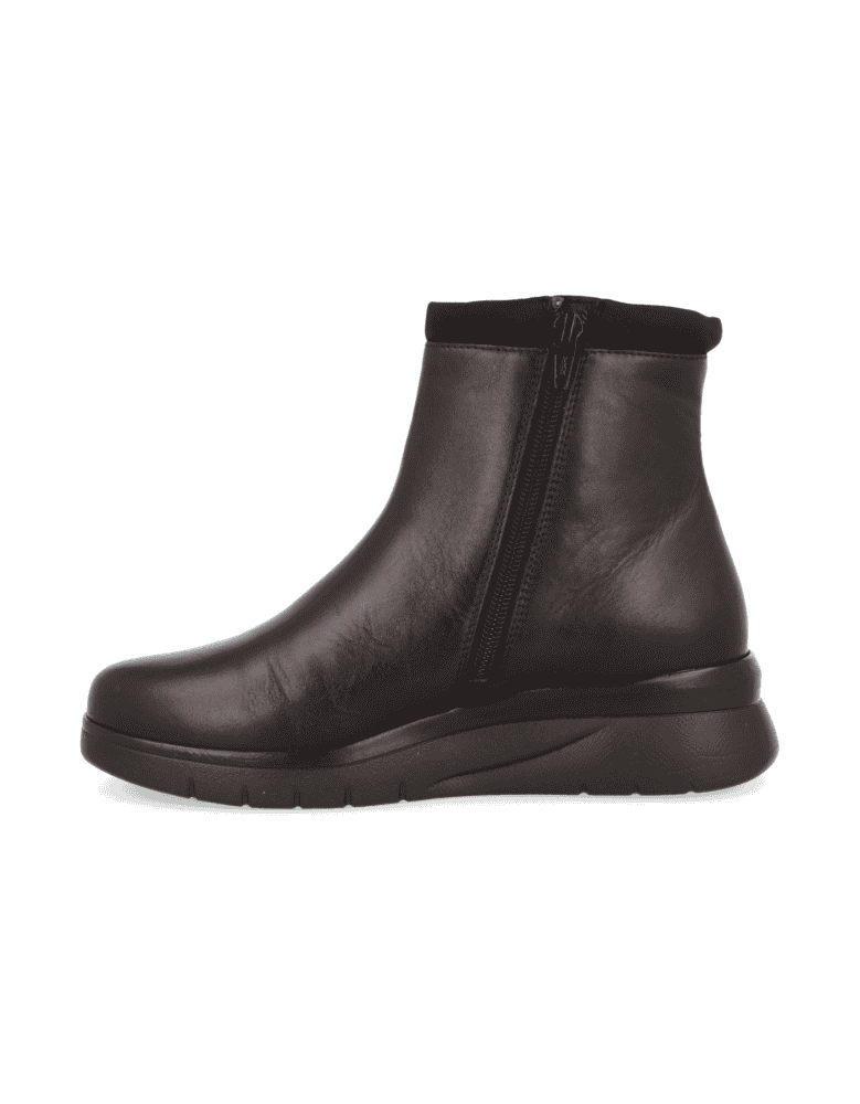 DALLAS WOMEN BLACK 2023 LEATHER BOOTY, LARGE WIDTH