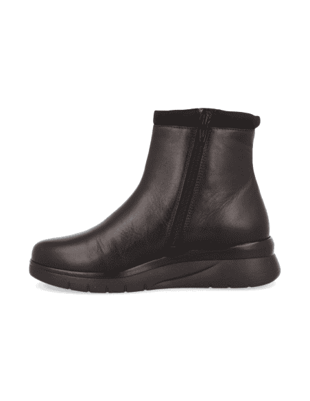 BOTÍN DALLAS NEGRO D’Torres, CÓMODO PARA PIES DELICADOS, HORMA ANCHA