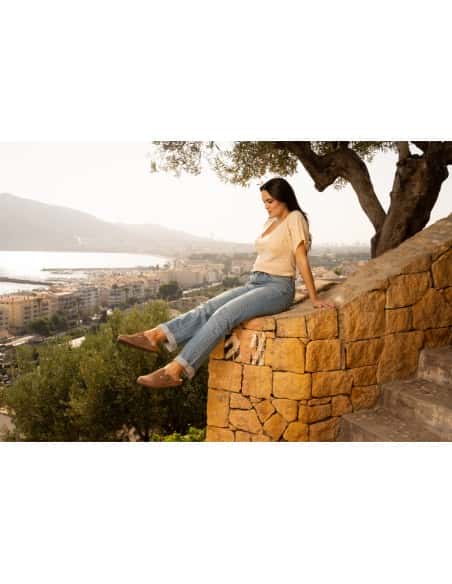 Comfortable Clog, Model Berlin Komfort Taupe - D'Torres