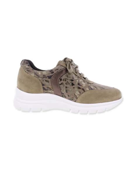 Zapato de Señora D'Torres® Judith Taupe | DiabCare® Horma K | Pies Delicados y Diabéticos