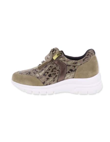 Zapato de Señora D'Torres® Judith Taupe | DiabCare® Horma K | Pies Delicados y Diabéticos