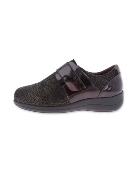 Zapato Ortopédico Mujer DiabCare® Dulce Marrón | Pies Delicados