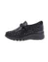 Mocasín Cande Negro DiabCare® D'Torres® | Horma K Extra Ancha