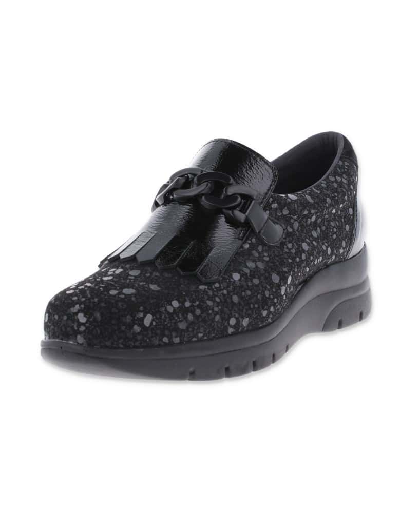 Mocasín Cande Negro DiabCare® D'Torres® | Horma...