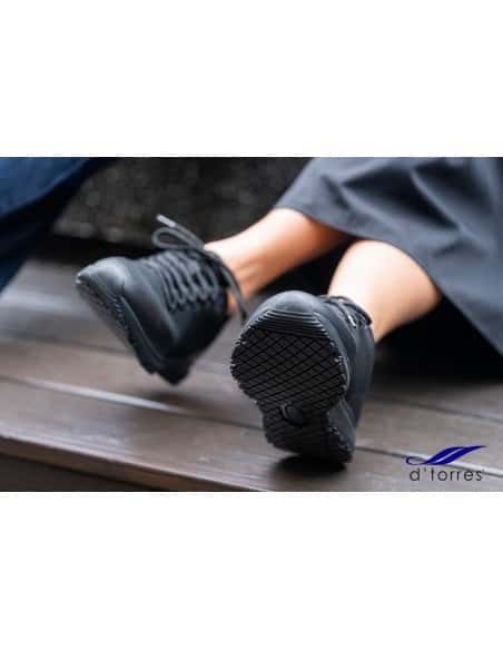 ERGOFLEX PRO NEGRO D'Torres® | Deportivo Urbano y Laboral Impermeable y Antideslizante