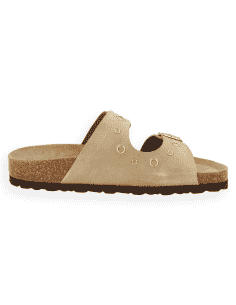 Sandalia Porto Taupe D'Torres® | Fabricada en Piel... 2