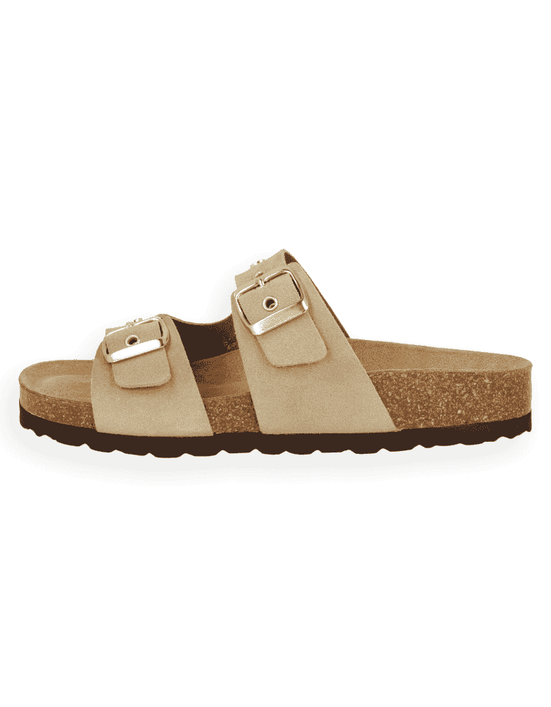 Sandalia Porto Taupe D'Torres® | Fabricada en...