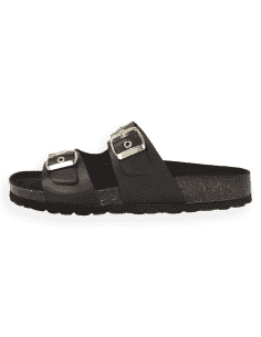Porto Black Sandal D'Torres® | Suede Leather with Stud...