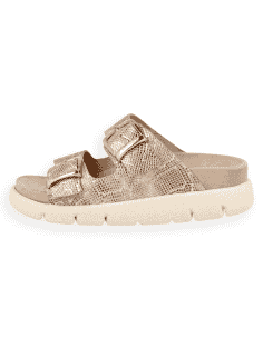 BARI PLATINO | Sandalia Terapéutica NubeFit™ D'Torres®