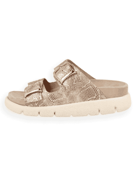 BARI PLATINO | Sandalia Terapéutica NubeFit™ D'Torres®