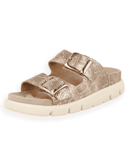 BARI PLATINO | Sandalia Terapéutica NubeFit™ D'Torres®
