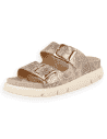 BARI PLATINO | Sandalia Terapéutica NubeFit™ D'Torres®