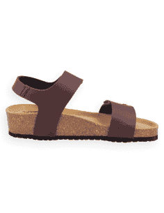Sandalia Cuña Evora Marrón | Velcro & Plantilla NubeFit™... 2