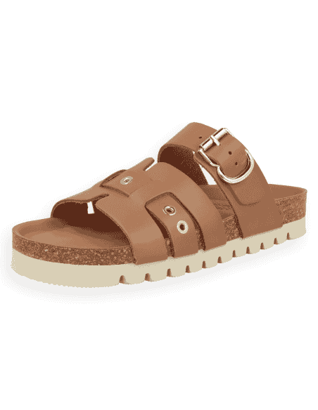 copy of Comfortable Sandal, Model Cambrils Taupe- D'Torres@