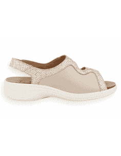 Extra Wide K-Width Orthopaedic Sandal Julia 26 Champagne... 2