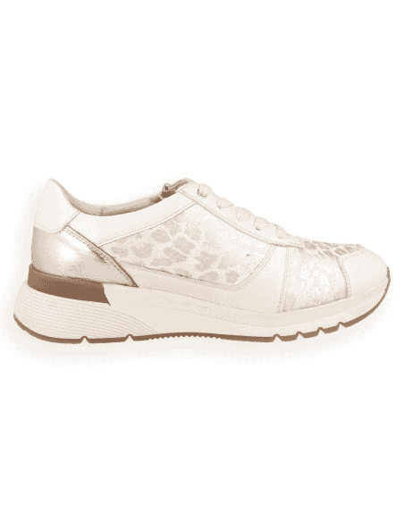 REIMS BEIGE LEO D'Torres® | Deportiva Urbana DiabCare® Horma K para Pie Sensible