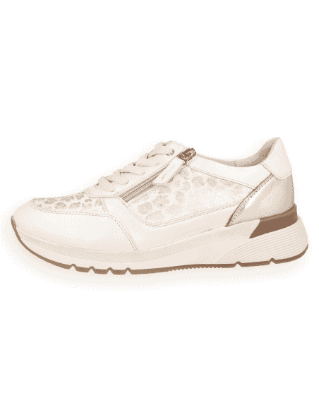 REIMS BEIGE LEO D'Torres® | Deportiva Urbana DiabCare® Horma K para Pie Sensible