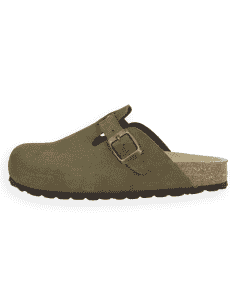 Comfortable Clog, Model Berlin Komfort Olive - D'Torres