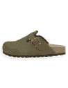 Comfortable Clog, Model Berlin Komfort Olive - D'Torres