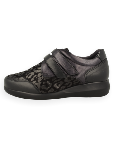 Zapato DiabCare® Gina 26 Negro | Horma K+ Extra Ancha Pie...