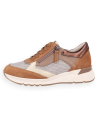 RIGA Cuero-Taupe D'Torres® | Deportiva Urbana Mujer Horma K NubeFit™