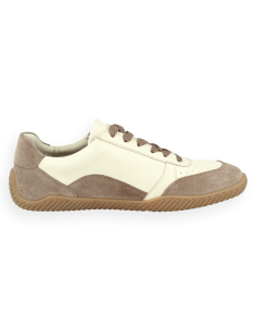 Jara Barefoot Wide Feet Sneakers - Napa Leather and Suede 2