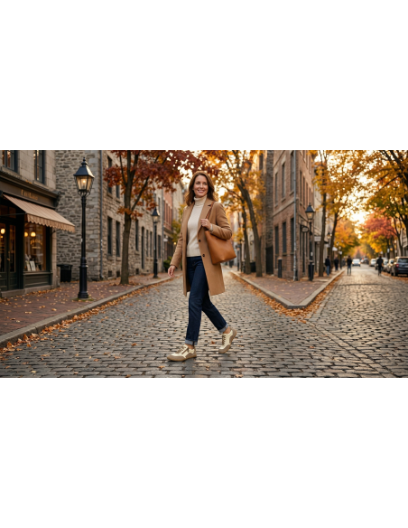 Jara, Zapatilla Deportiva horma Barefoot, en Piel con Tecnología NubeFit™ para Pies Anchos | D'Torres®