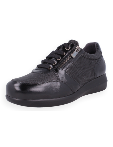 Zapato Irma 26 Negro DiabCare® | Horma K+ Extra Ancha | Pie Diabético