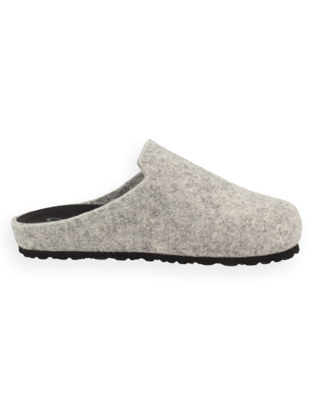 ZAPATILLAS ANATÓMICAS SEÑORA D'TORRES OXFORD GRIS, EMPEINE LICRA