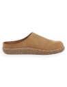 ZUECO MODELO BERGUEN, COLOR CUERO - D'Torres® PLANTA ANATÓMICA ACOLCHADA