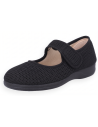 Maia MJ Preto | Sapatilha Terapêutica Ajustável Velcro Mary Jane