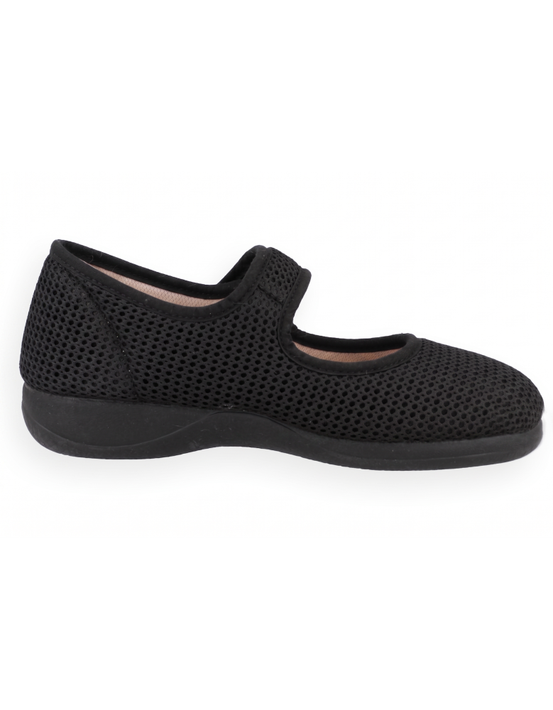 Maia MJ Negro | Zapatilla Terapéutica Ajustable...