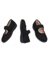 Maia MJ Preto | Sapatilha Terapêutica Ajustável Velcro Mary Jane